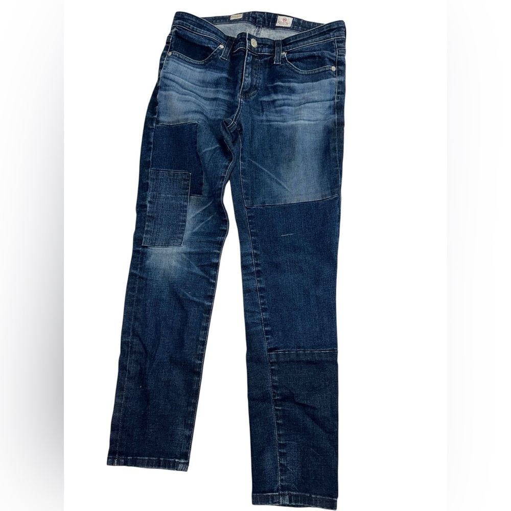AG Adriano Goldschmied Indigo Straight Jeans